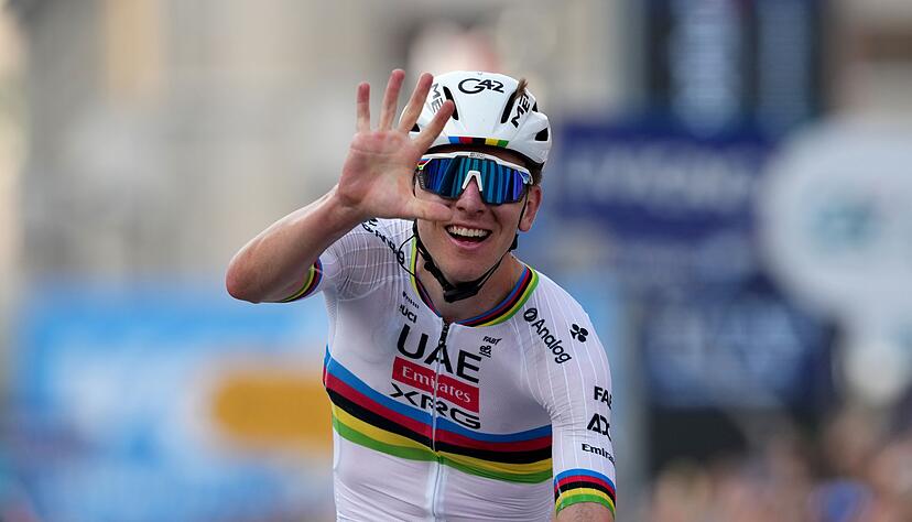 Sein fünfter Triumph bei der Lombardei-Rundfahrt: Tadej Pogacar