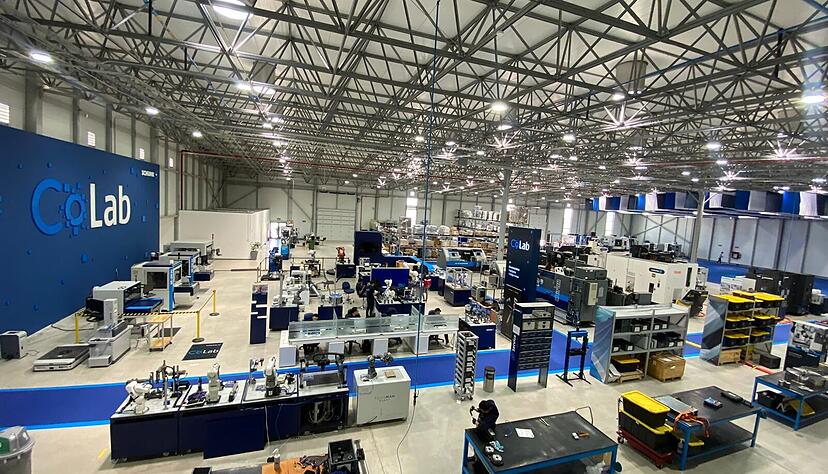 In diesem Roboter-Applikationszentrum Colab k&ouml;nnen Schunk-Kunden in Mexiko ihre Automatisierungsl&ouml;sungen testen.