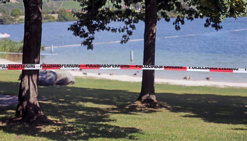 Gesperrter Breitenauer See