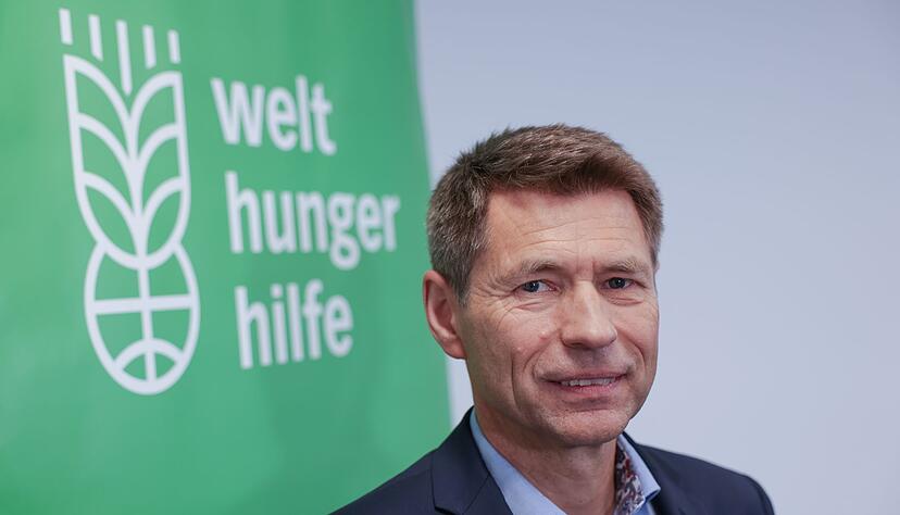 Mathias Mogge, Vorstandsvorsitzender der Welthungerhilfe, fordert Investitionen in Bildung.