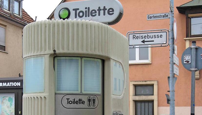 2010 wurde das automatische WC aus Kostengründen abgebaut.Fotos: Archiv
