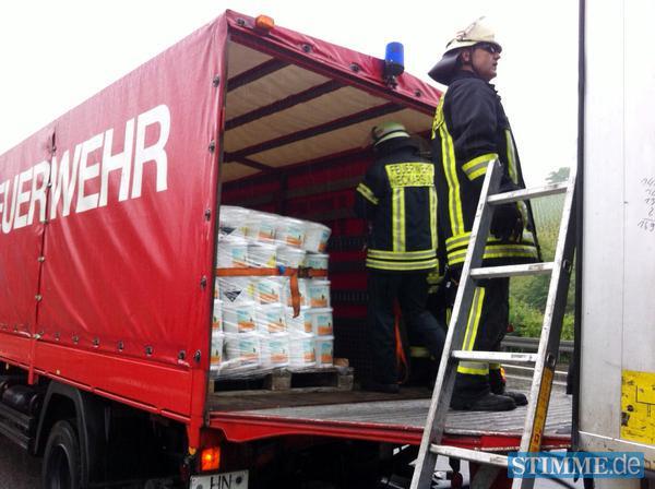 Gefahrgutunfall am Weinsberger Kreuz | 31.05.