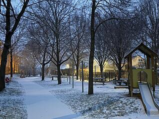 Es schneit am Sonntag in der Region Heilbronn und im Hohenlohekreis. Es schneit am Sonntag in der Region Heilbronn und im Hohenlohekreis.