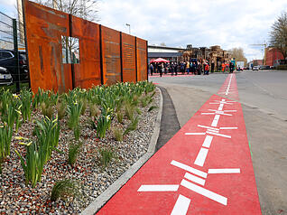 Neuer Gedenkort in Heilbronn erinnert an die Geschichte des KZ Neckargartach.