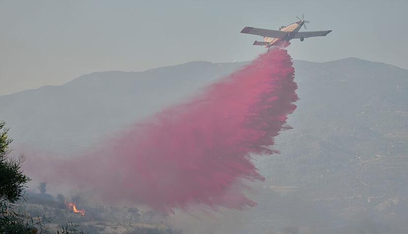 Auf Zypern wird das Wasser knapp - und es gibt immer wieder gro&szlig;e Waldbr&auml;nde. (Archivbild)