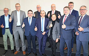 Mit dem Rhein-Neckar-Kreis wurde ein siebter Partner der Allianz gefunden und mit Christopher Krull (links) ein externer Steuermann ins Boot geholt.
Foto: Ralf Reichert.