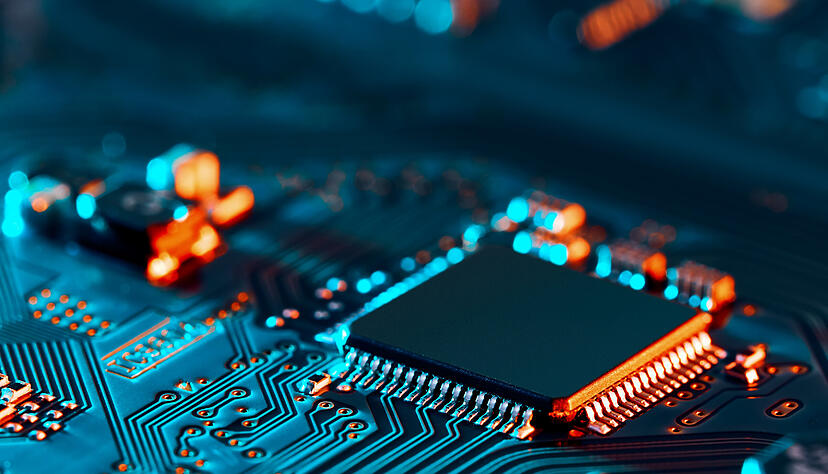 Mit dem Design von Computerchips besch&auml;ftigen sich Fraunhofer-Experten.