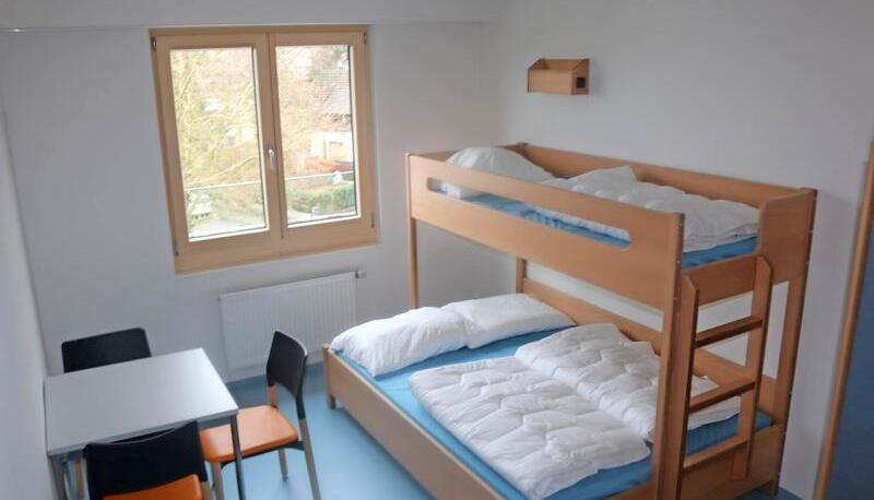 Es gibt in &Uuml;berlingen vor allem Vierbettzimmer, aber auch einige Dreibettzimmer mit Doppelbett f&uuml;r Familien mit einem Kind.
