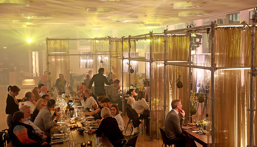 Im Heilbronner Pop-up-Restaurant Elements trifft gehobene K&uuml;che auf stimmungsvolles Ambiente.