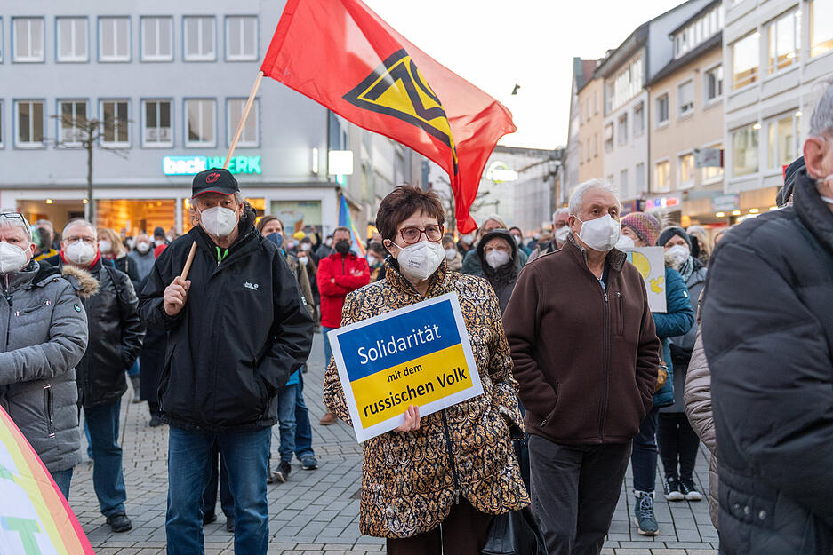 Friedensdemo Kiliansplatz