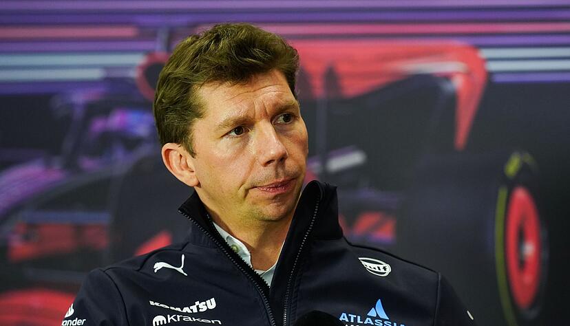 Sorgenfalten bei Williams-Teamchef James Vowles. (Archivbild)