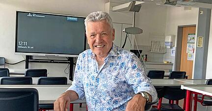 Ist vom Beruf Lehrer begeistert: Karl-Heinz Ebert.

Foto: Simon Gajer