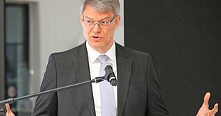 Bundesverkehrsminister Patrick Schnieder bei W&uuml;rth in Gaisbach, Landtagswahlkampf Tim Breitkreuz