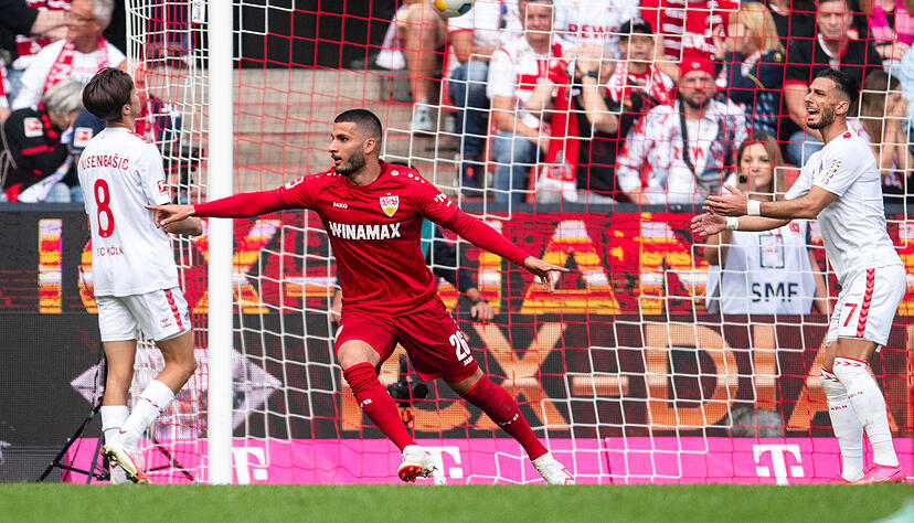 In der Hinrunde zweifacher Torschütze für den VfB Stuttgart, in der Rückrunde wohl nicht dabei: Deniz Undav.