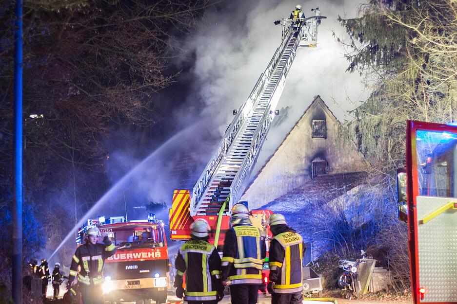 Brand in Frauenzimmern | 06.01.