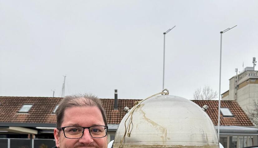 Finder Silvan Paganini soll nun auch etwas von dem Gin abbekommen.