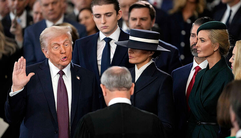 Donald Trump hat mit seiner ersten Rede als neuer US-Präsident bereits für Aufsehen gesorgt. Donald Trump hat mit seiner ersten Rede als neuer US-Präsident bereits für Aufsehen gesorgt.