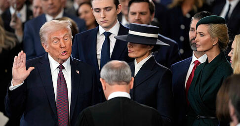 Donald Trump hat mit seiner ersten Rede als neuer US-Pr&auml;sident bereits f&uuml;r Aufsehen gesorgt.