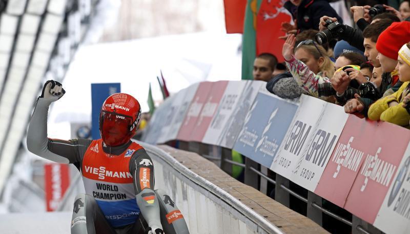 Felix Loch hat in Sotschi seinen sechsten Weltcup-Sieg geholt. Foto: Yuri Kochetkov