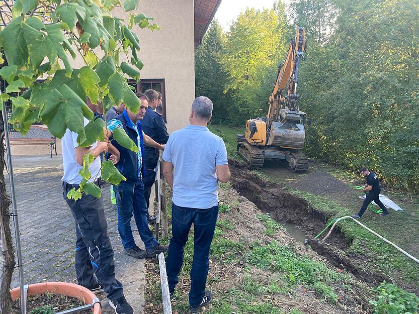 Warnapp löst aus: Rohrbruch einer Hauptwasserleitung der Bodensee-Wasserversorgung