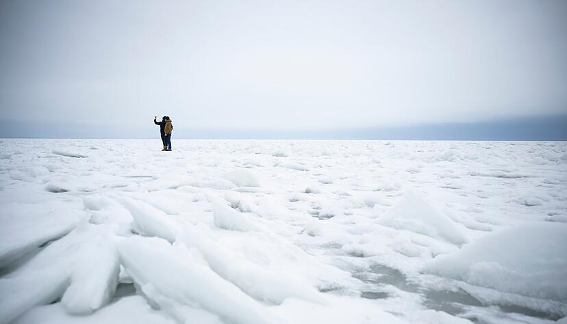 Im Nordosten beginnt auch die neue Woche frostig. Im Nordosten beginnt auch die neue Woche frostig.