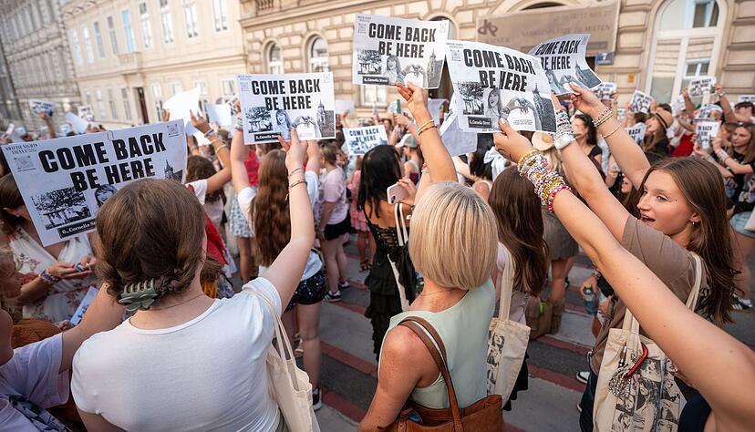 Die Fans hoffen, dass Taylor Swift doch noch in Wien auftritt.