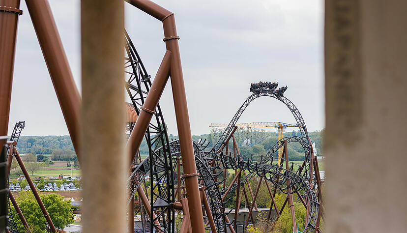 Die "Voltron Nevera" im Europapark hat Ende April neu eröffnet. Die "Voltron Nevera" im Europapark hat Ende April neu eröffnet.