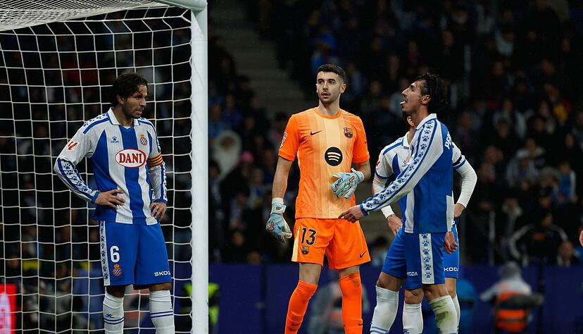 Joan Garcia hat im Tor des FC Barcelona Marc-André ter Stegen verdrängt. Joan Garcia hat im Tor des FC Barcelona Marc-André ter Stegen verdrängt.