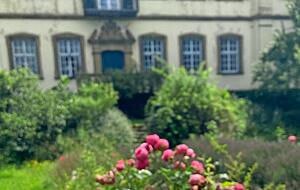 Lina Brandt und Rudolf Schock bei seinem letzten Besuch im Alterheim.