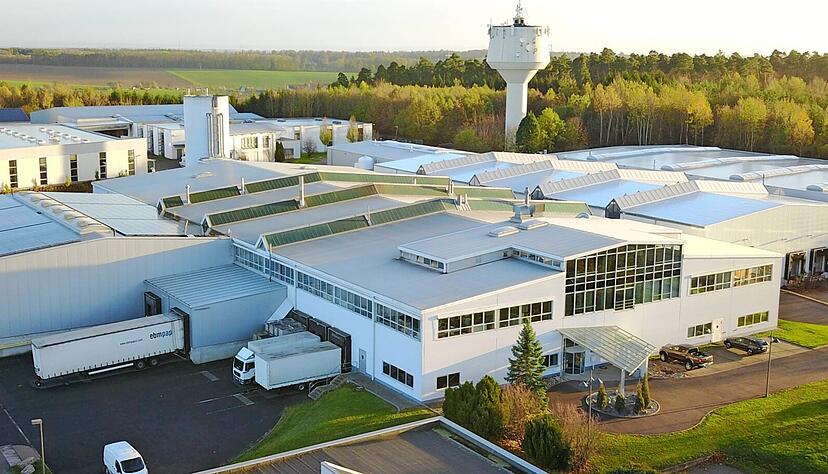 Der ehemalige LTI-Standort Osterburken war bis 2019 die Produktion der Stadtm&uuml;ller GmbH. Nun hat EBM-Papst diesen Gesch&auml;ftsbereich Schutzgitter von LTI mit 130 Mitarbeitern &uuml;bernommen.
Foto: privat