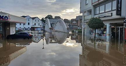 Leichlingen unter Wasser Leichlingen unter Wasser