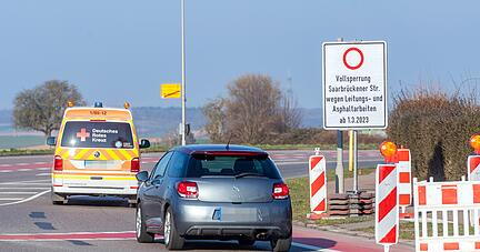 Zu Sanierungsbeginn war die Saarbrückener Straße befahrbar.
Foto: Mario Berger