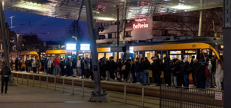 GDL-Streik: So sieht es am Morgen am Heilbronner Hauptbahnhof aus