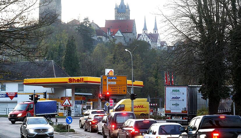 An dieser Kreuzung endete die Verfolgungsjagd in Bad Wimpfen (Symbolbild).