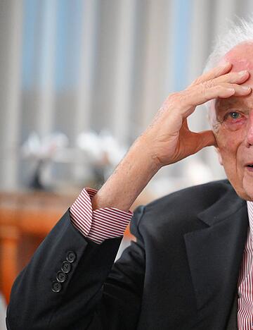 Unternehmer Reinhold W&uuml;rth pr&auml;gt bis heute die Unternehmenskultur in der W&uuml;rth-Gruppe.