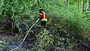 Die Bretzfelder Feuerwehr musste am 1. Mai zu einem gr&ouml;&szlig;eren Fl&auml;chenbrand ausr&uuml;cken.