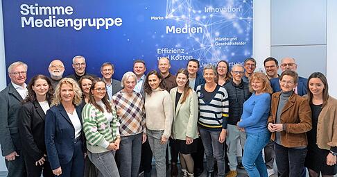 Zur ersten Aussch&uuml;ttung kommen traditionell die Vertreterinnen und Vertreter regionaler Sozialorganisationen in die Redaktion.