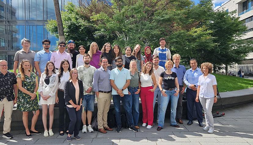 Treffen auf dem Bildungscampus: 40 Master-Studenten und Professoren aus der Medizininformatik sind nach Heilbronn an die Hochschule zum Symposion "International Partnership for Health Informatics Education" gekommen. Treffen auf dem Bildungscampus: 40 Master-Studenten und Professoren aus der Medizininformatik sind nach Heilbronn an die Hochschule zum Symposion "International Partnership for Health Informatics Education" gekommen.