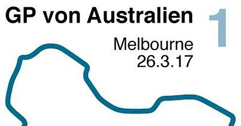 Der GP von Australien wird auf dem Albert Park Circuit gefahren. Foto: