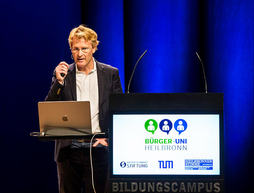 Bürger-Uni in Heilbronn: Vorlesung mit Professor Lars Steinmetz