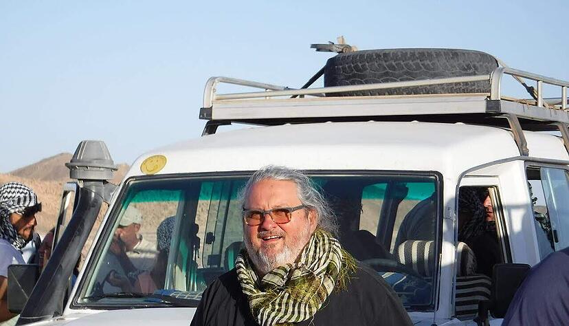 Michael Seher w&auml;hrend eines Aufenthalts in &Auml;gypten. Er hat dieses Foto ausgesucht. Am 14. M&auml;rz will der Heilbronn f&uuml;r die AfD in den Landtag einziehen. Foto: privat