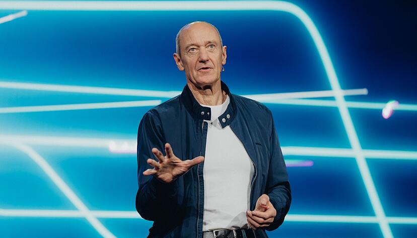 Siemens-Chef Roland Busch kann sich &uuml;ber stark steigende Aktienkurse freuen.