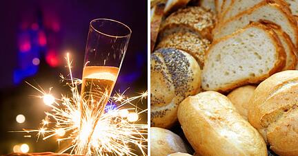 Viele B&auml;ckereien bleiben an Silvester in Heilbronn dicht.