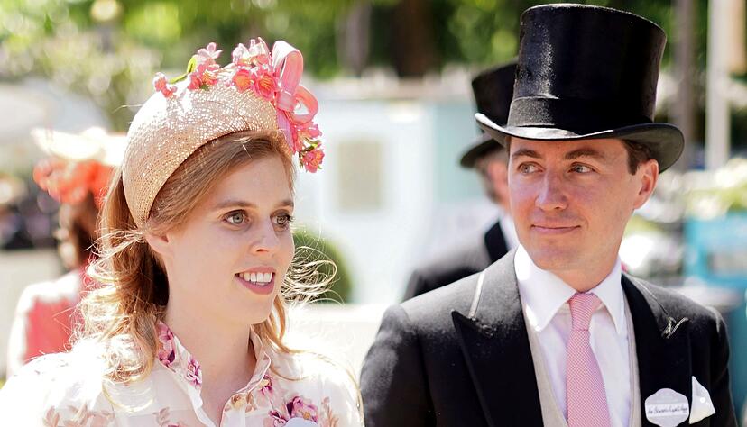 Die glücklichen Eltern: Prinzessin Beatrice (l.) von York und ihr Ehemann Edoardo Mapelli Mozzi. (Archivbild) Die glücklichen Eltern: Prinzessin Beatrice (l.) von York und ihr Ehemann Edoardo Mapelli Mozzi. (Archivbild)