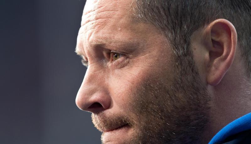 Das Team von Trainer Pal Dardai hat die Europa-League-Playoffs verpasst. Foto: Annegret Hilse