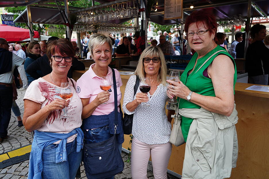 Finale beim Hohenloher Weindorf in &Ouml;hringen