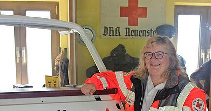 Sabine Braunisch engagiert sich beim DRK schon über 30 Jahre ehrenamtlich. Unzählige Stunden hat sie sich in den Dienst der guten Sache gestellt.
Foto: Koppenhöfer
