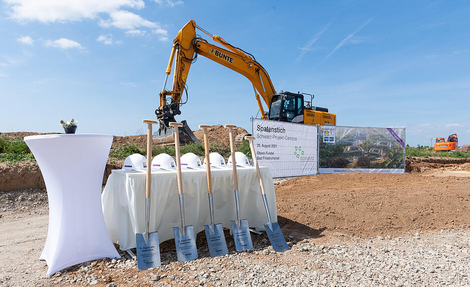 Spatenstich Schwarz-Campus