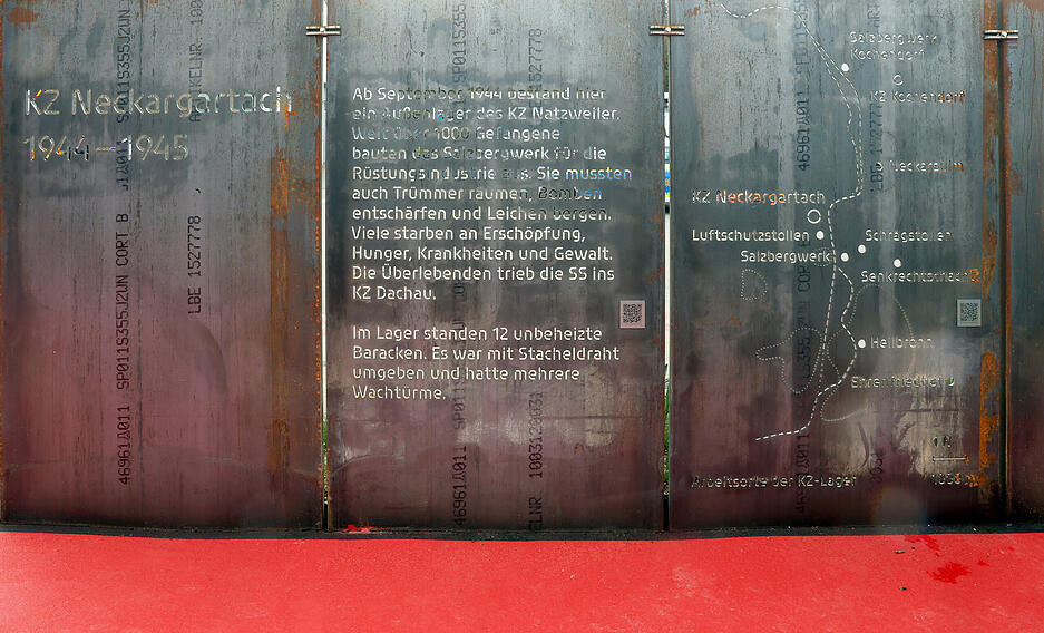 Die Gedenkst&auml;tte setzt ein Zeichen gegen das Vergessen.