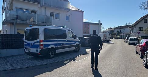 Polizei- und SEK-Kr&auml;ften sind am Donnerstag in Beilstein im Einsatz gewesen.
